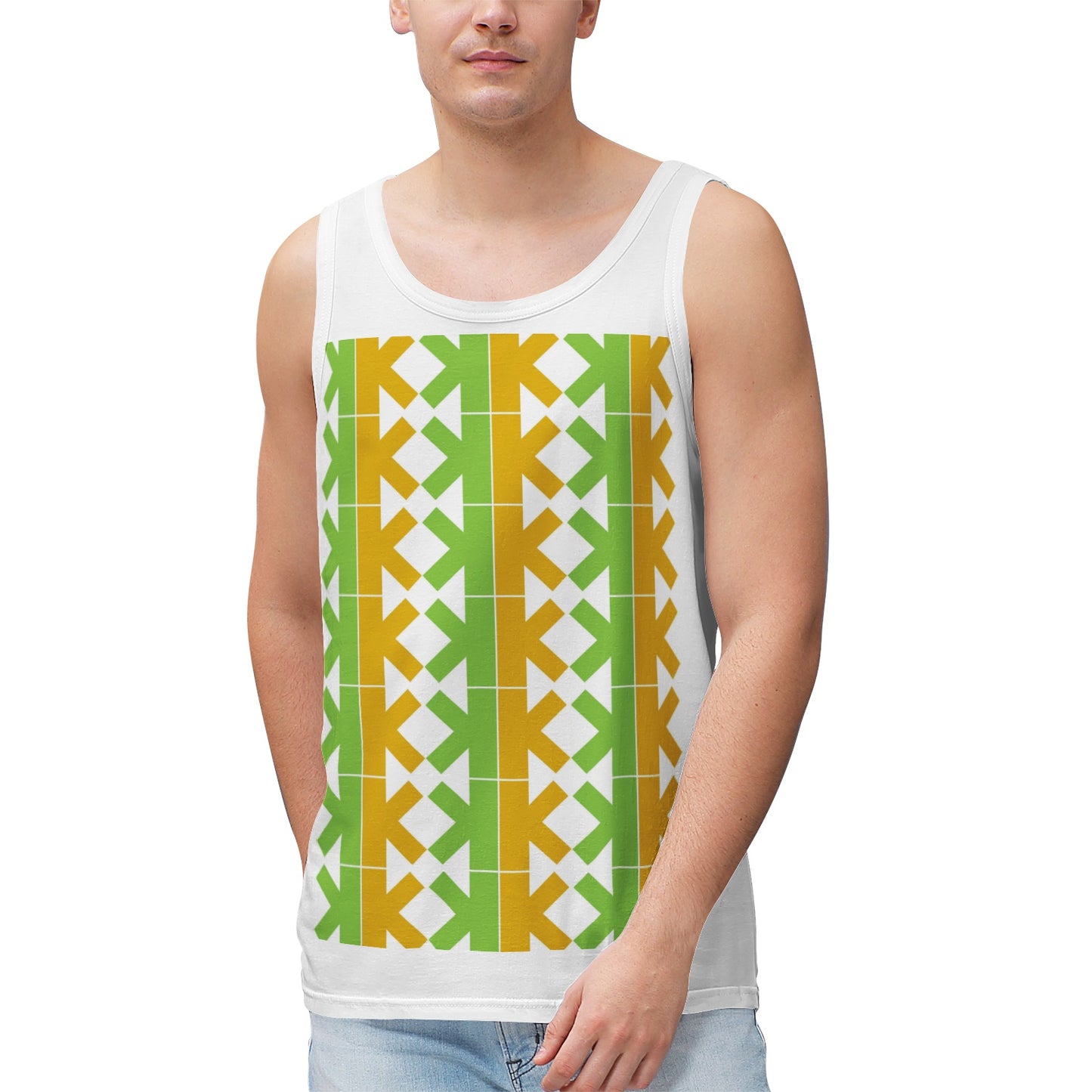 K-K King 100% Cotton Tank