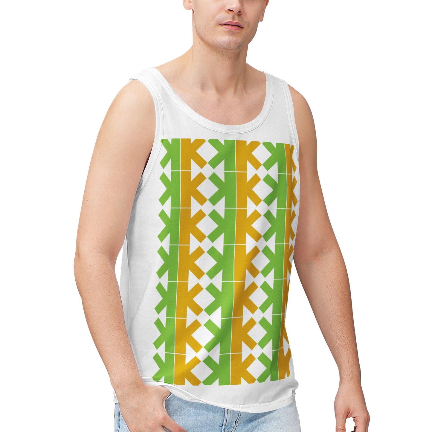 K-K King 100% Cotton Tank