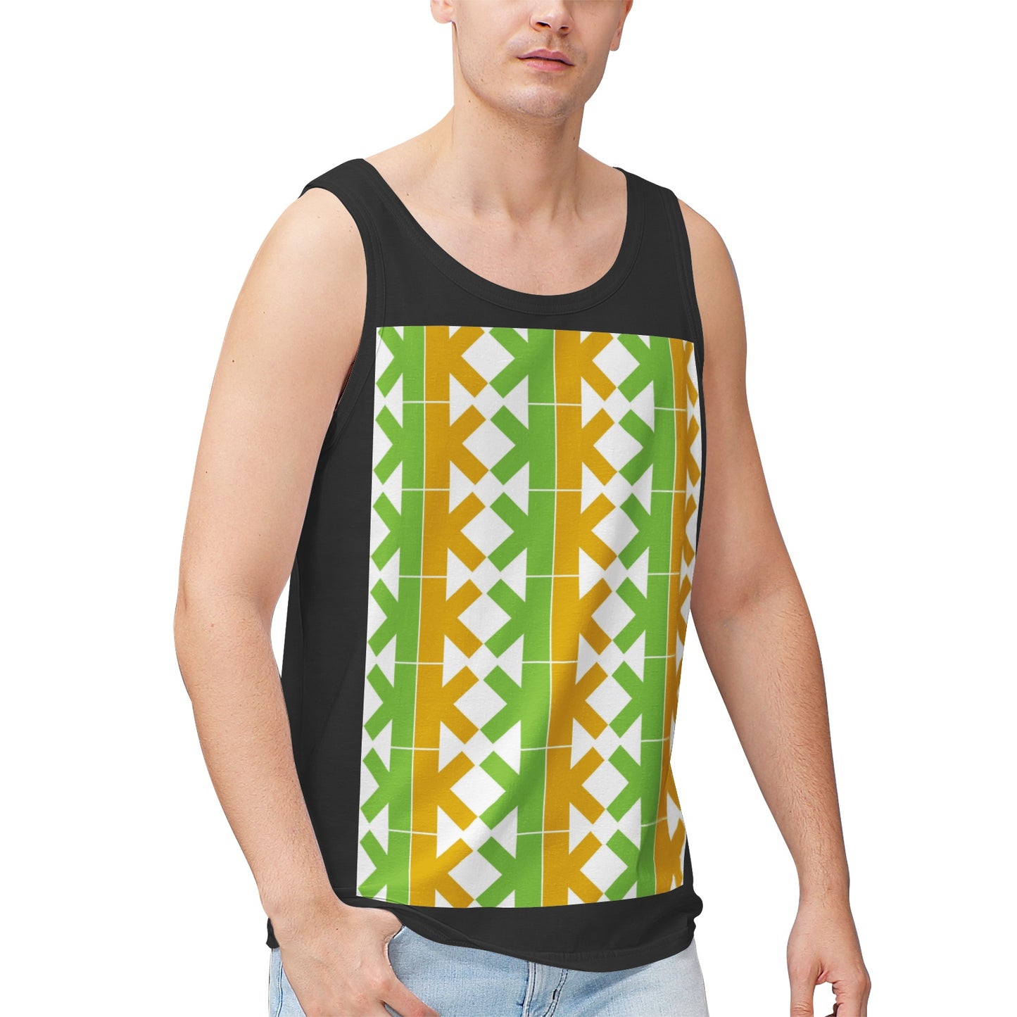 K-K King 100% Cotton Tank