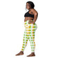 K-K Crossover Leggings With Pockets
