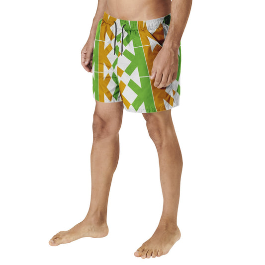 K-K King All-over print Swimwear